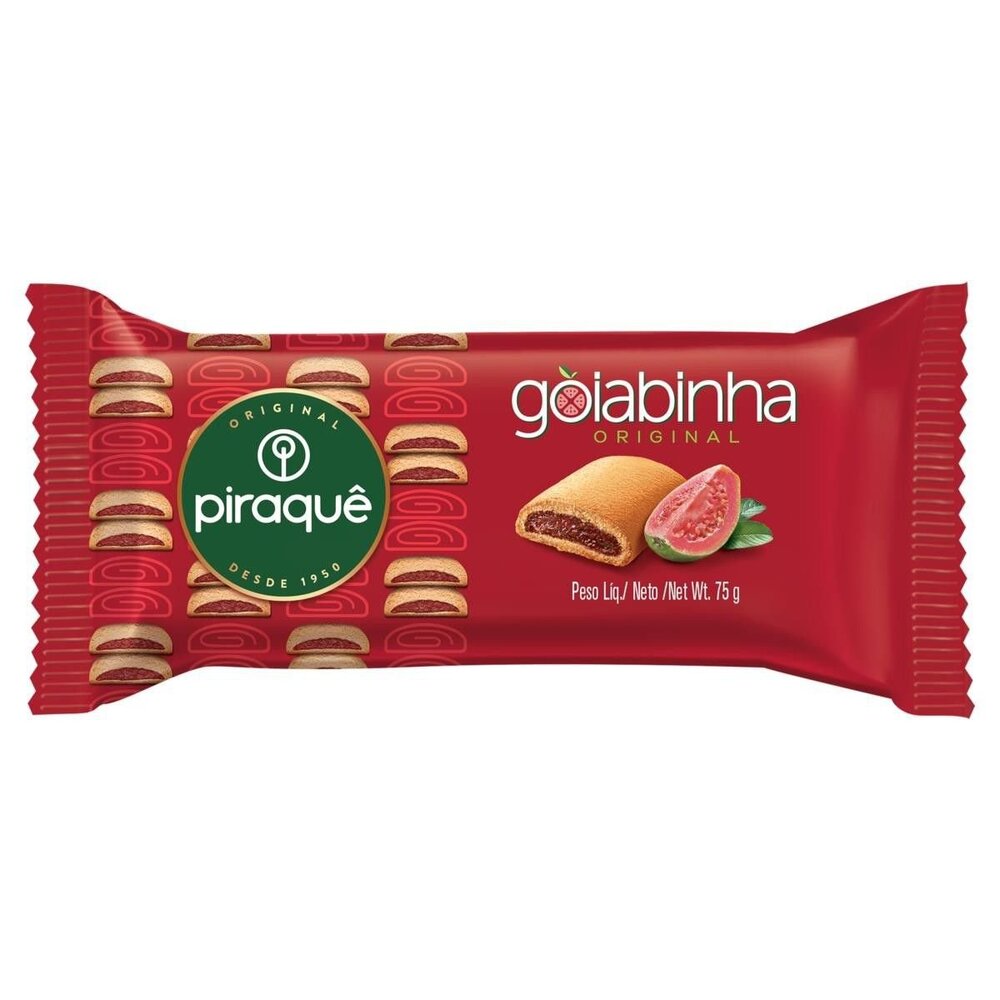 Biscoito Recheio Goiabinha Piraquê 75g