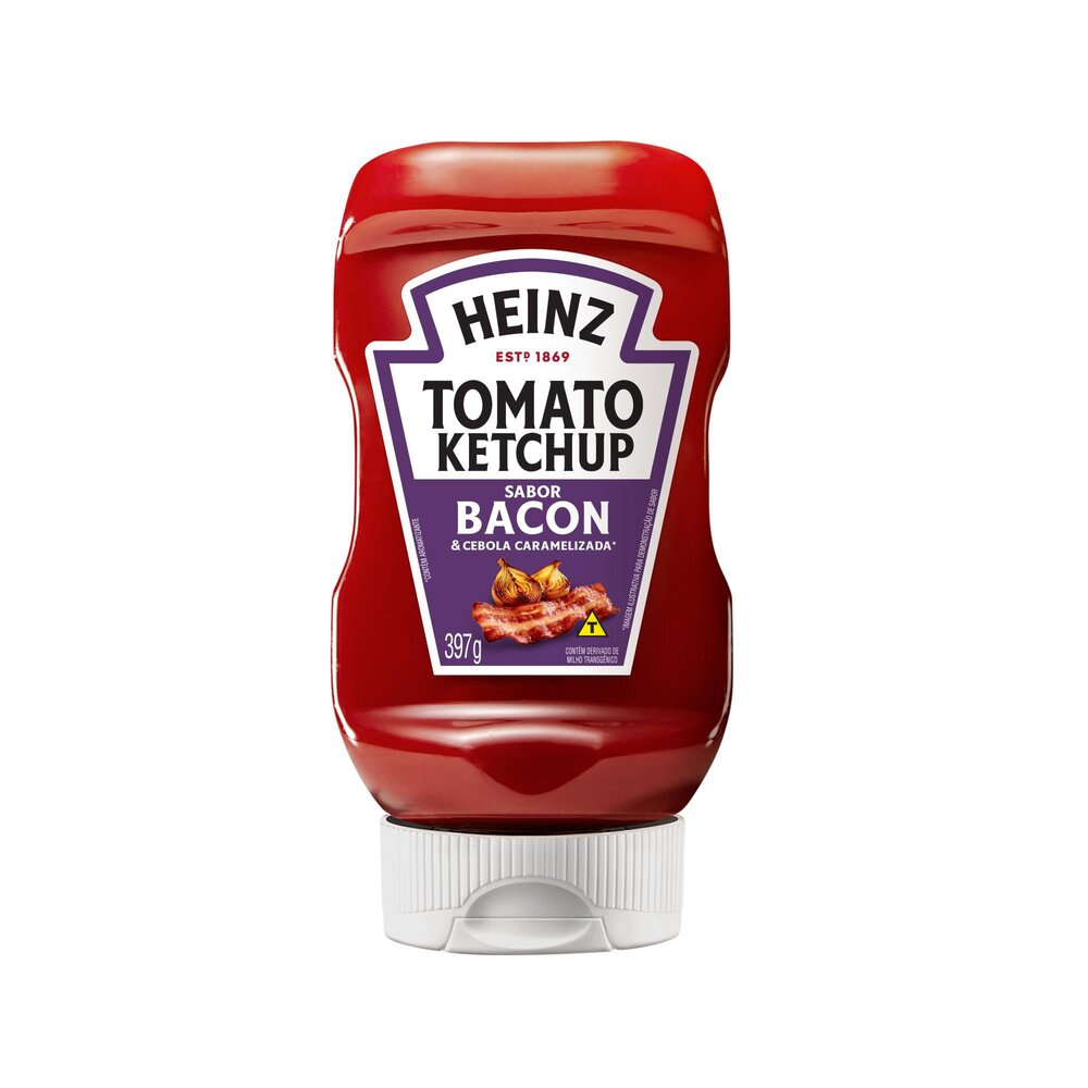 Ketchup Heinz Bacon & Cebola Caramelizada 397g