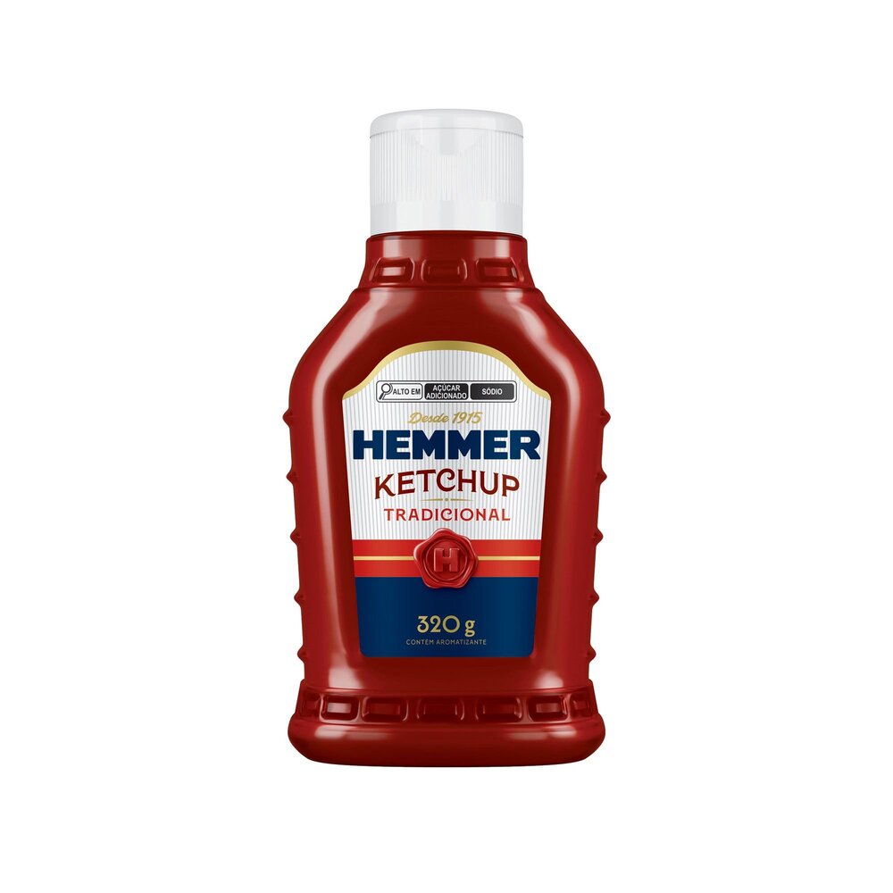 Ketchup Tradicional Hemmer Squeeze 320g