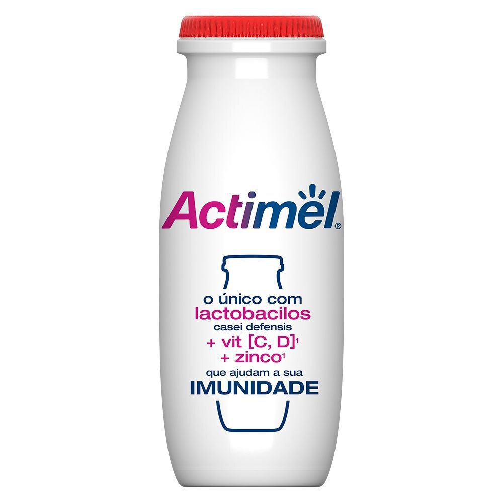Leite Fermentado Actimel Morango 100g