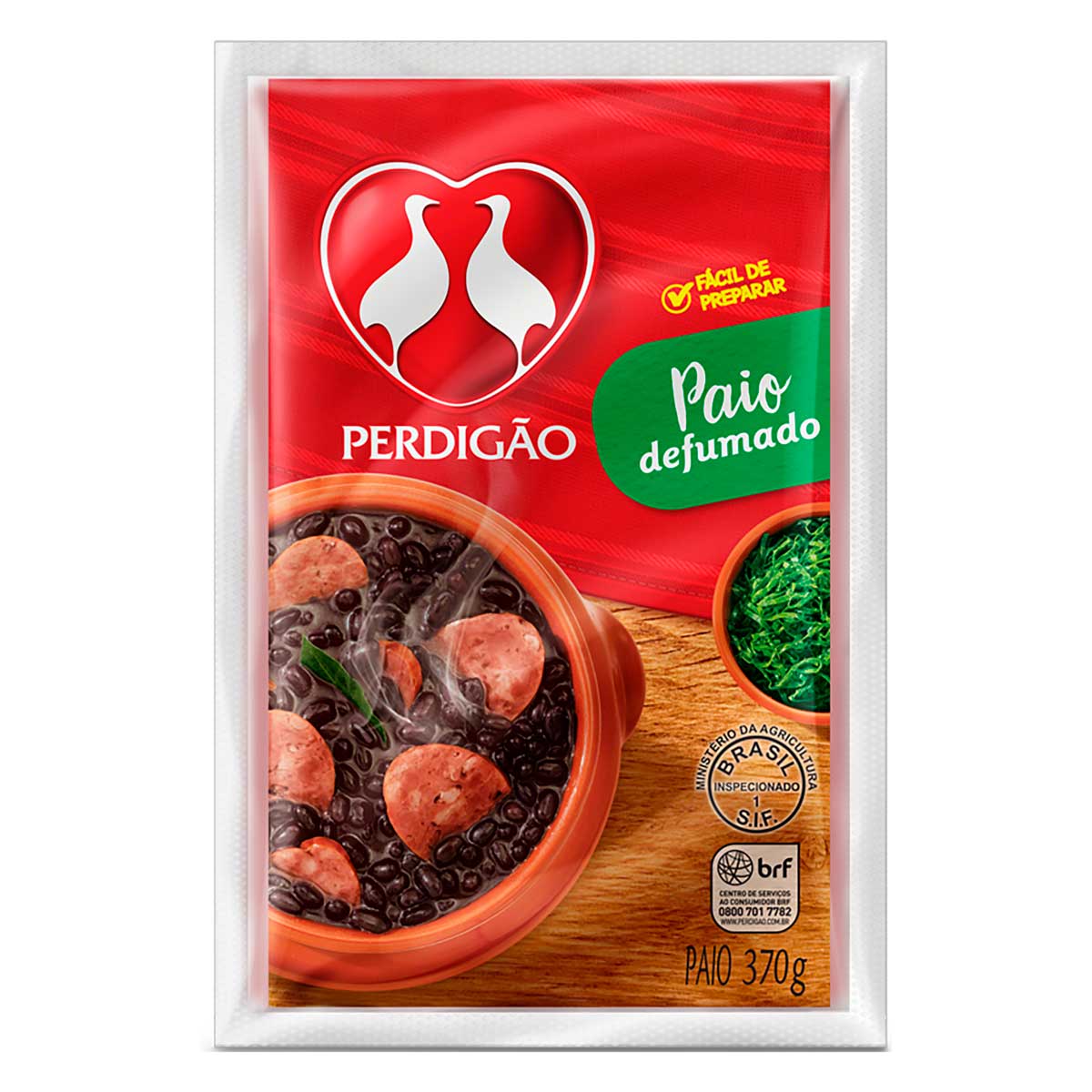 Linguiça Paio Defumada Perdigão 370g
