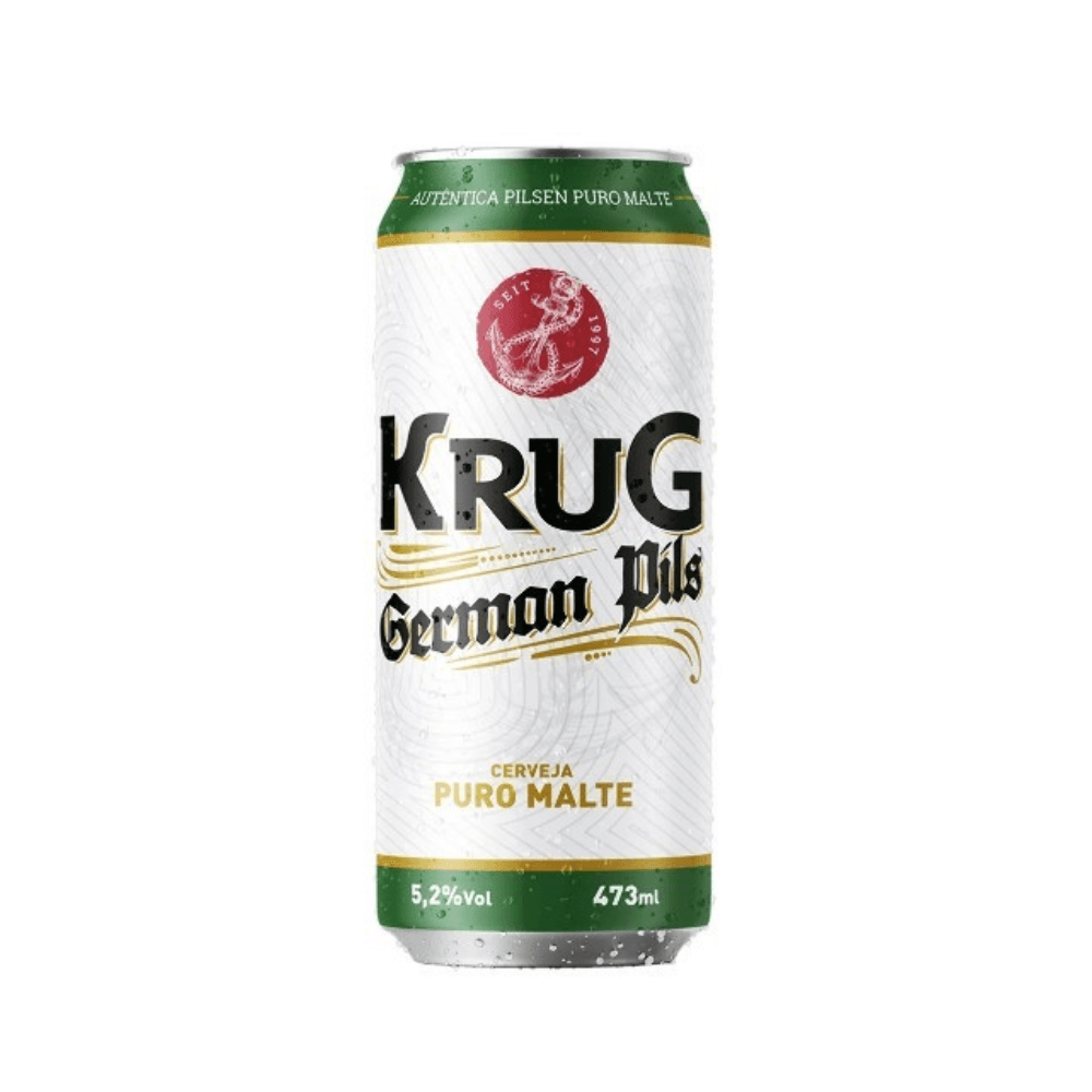 Cerveja Krug German Puro Malte Lata 473ml