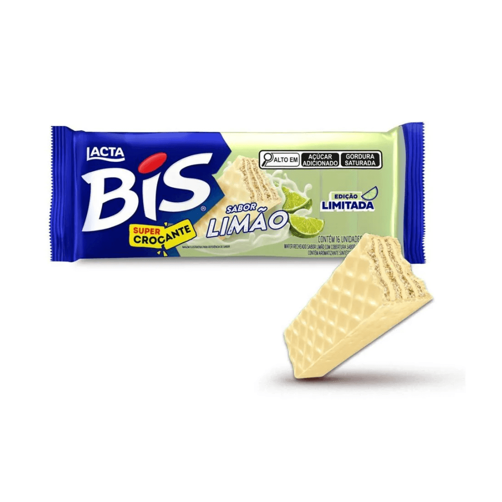 Chocolate Lacta Bis Limão 100,8g