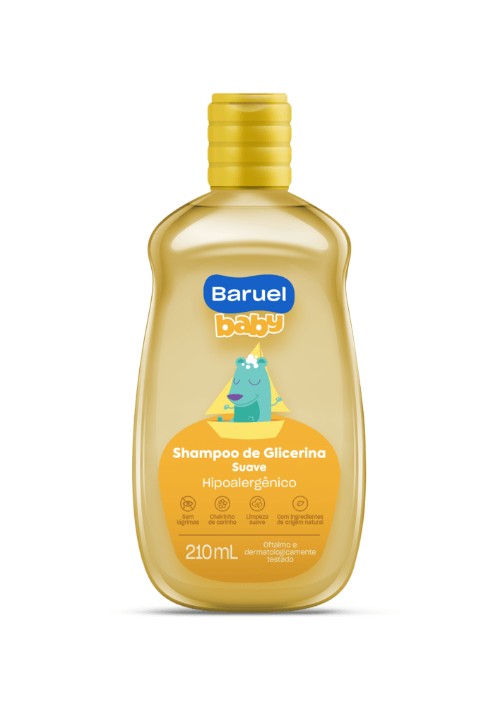 Shampoo Suave Baruel Baby Frasco 210ml