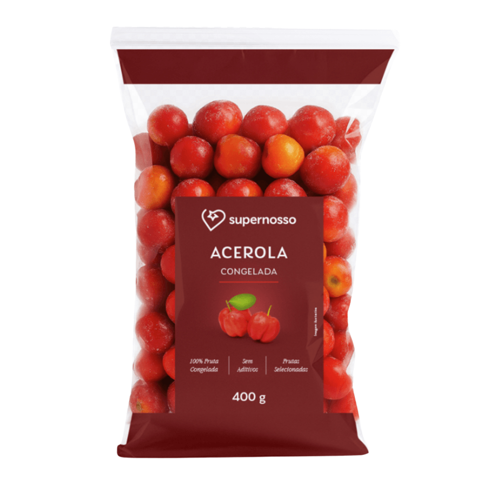 Fruta Congelada Supernosso Acerola 400g