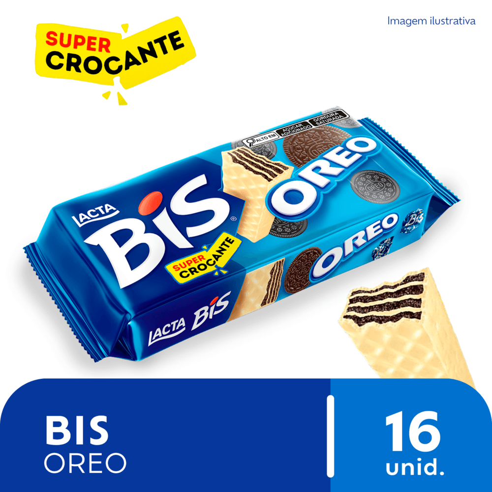 Chocolate Branco Bis Oreo 100,8g