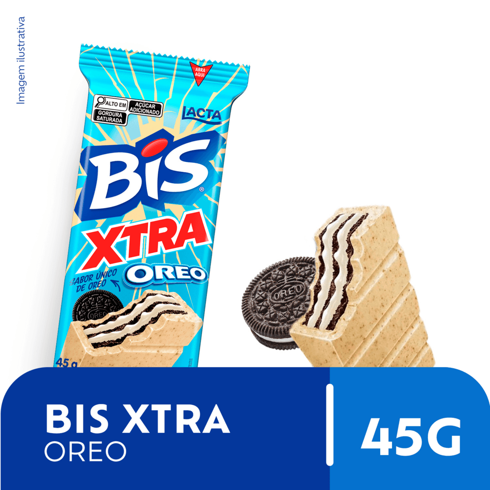 Chocolate Bis Xtra Oreo 45g