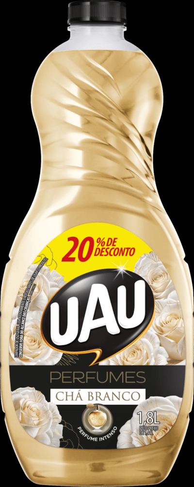 LIMPADOR  UAU PERFUMADO CHA BRANCO 1.8L 20% DESCONTO