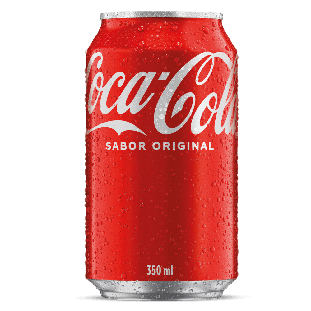 Refrigerante Coca-Cola Original Lata 6 Unidades 350ml Cada Leve Mais Pague Menos