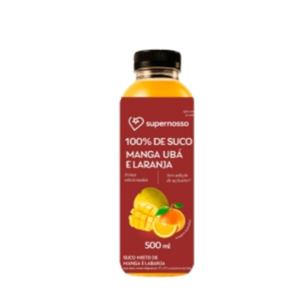 Suco Natural Supernosso Manga Ubá com Laranja 500ml