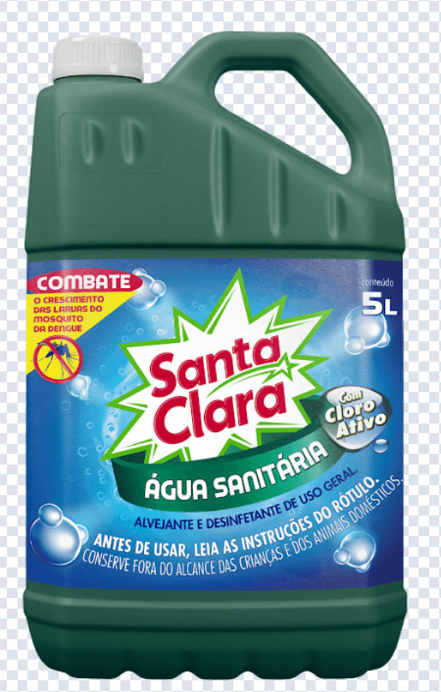 Água Sanitária Santa Clara 5L