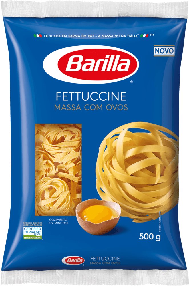 Macarrão Fettuccine com Ovos barilla 500g