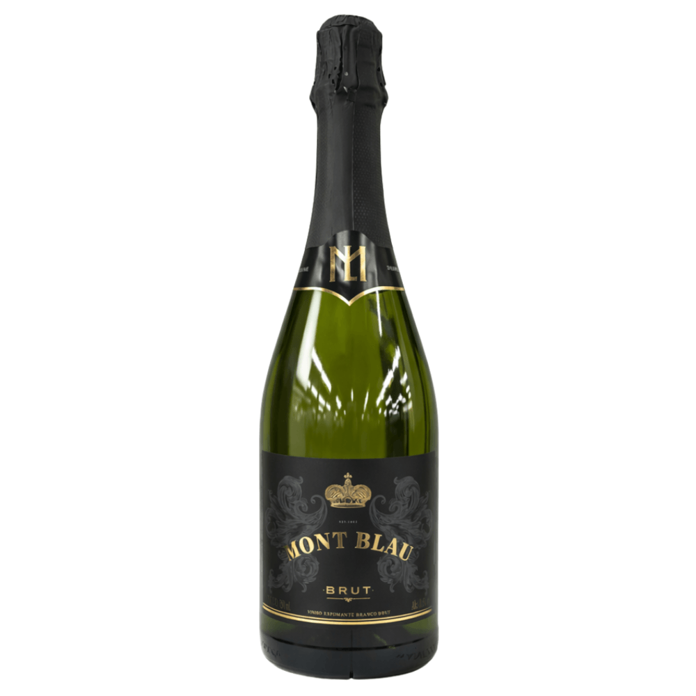VINHO ESPUMANTE ESPANHOL MONT BLAU 750ML-GF BRANCO BRUT