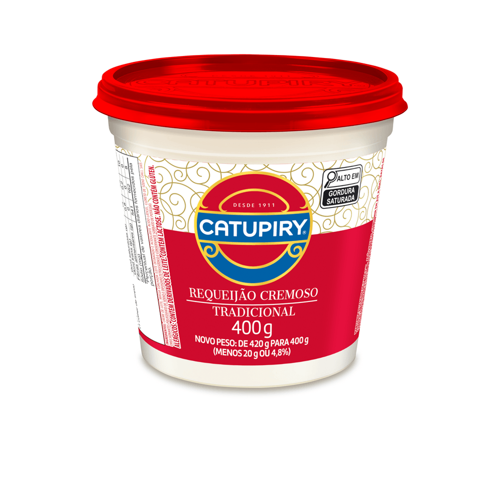 REQUEIJAO CREMOSO CATUPIRY 400G-PT TRADICIONAL