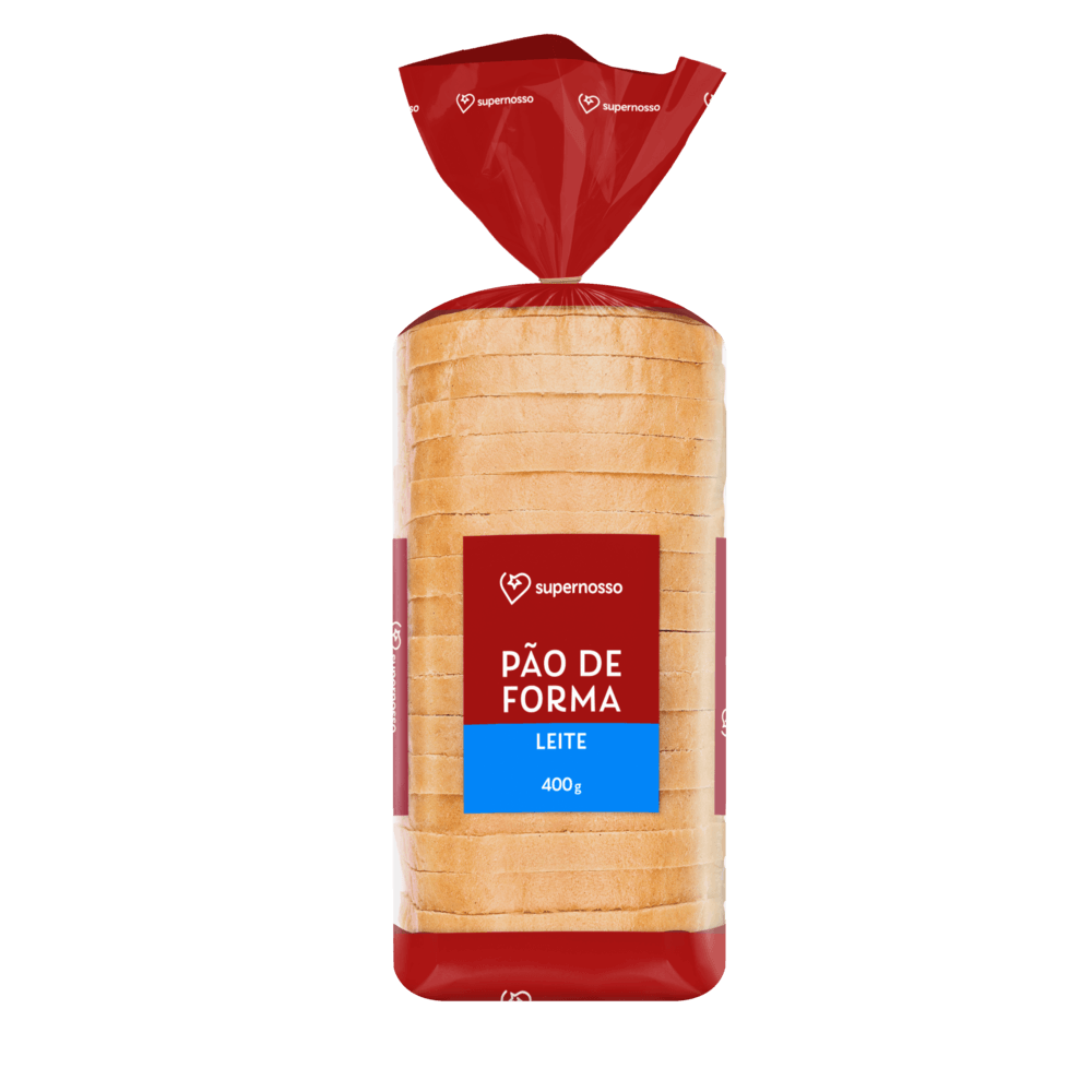 Pão De Forma Leite  Supernosso 450g