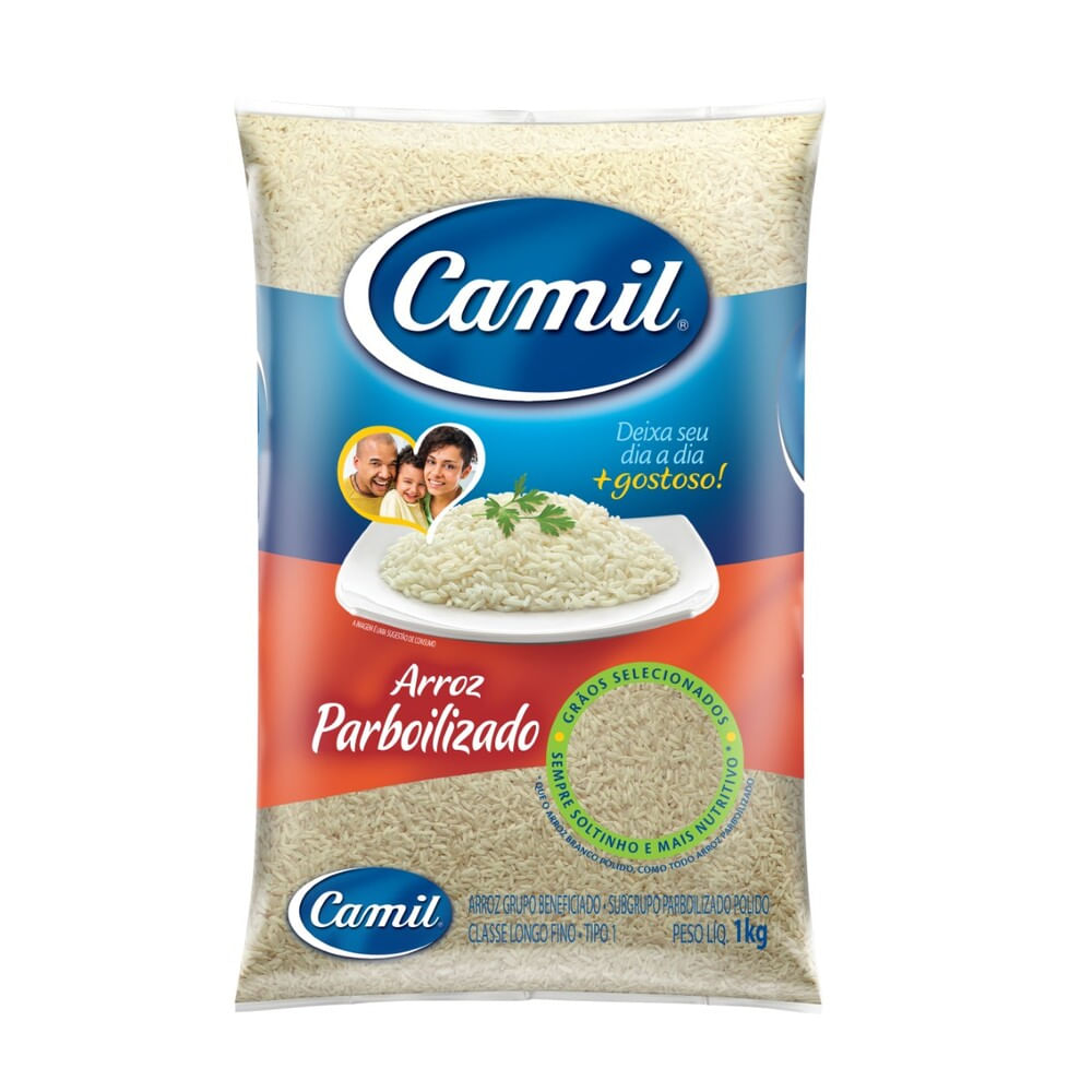 ARROZ PARBOILIZADO T1 CAMIL - 1 kg