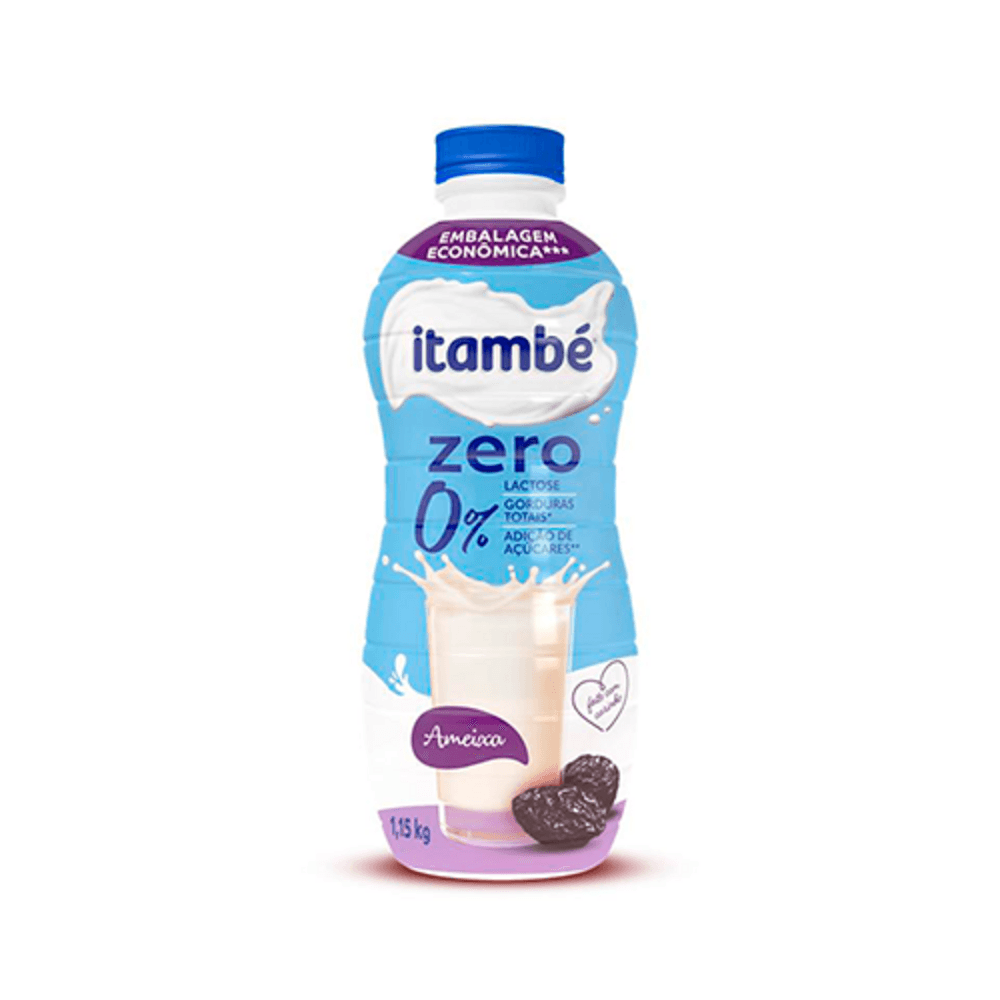 Iogurte Líquido Itambé Zero Ameixa 1,15Kg