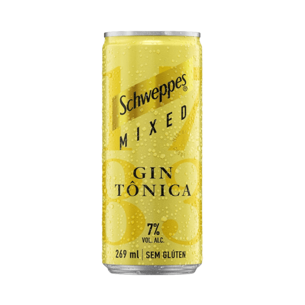 Bebida Mista Alcoólica Schweppes  Gin Tônica 269ml