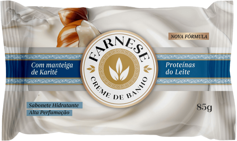 SABONETE FARNESE 85G  PROTEÍNAS DO LEITE