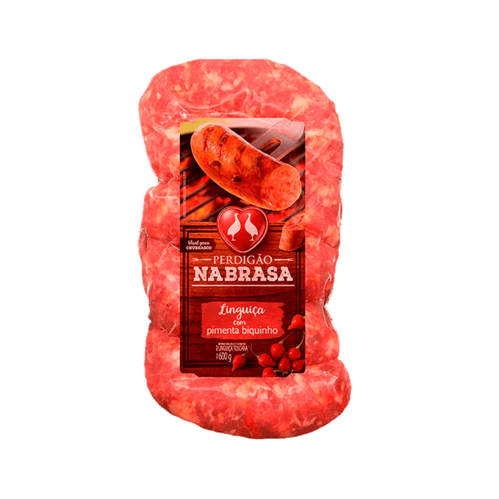 Linguiça Toscana com Pimenta-Biquinho Perdigão na Brasa 600g