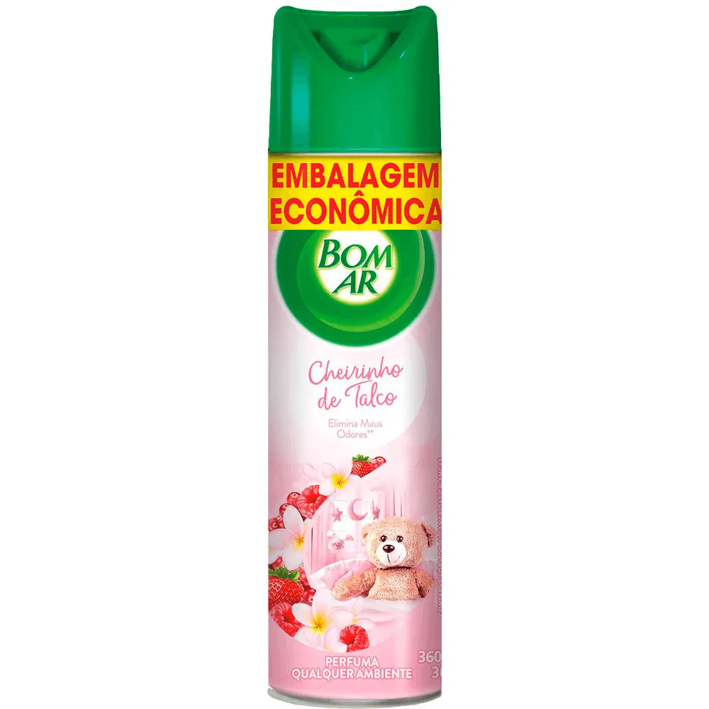 Neutraliz Odor Bom Ar 360ml-Eco Cherinho Talco