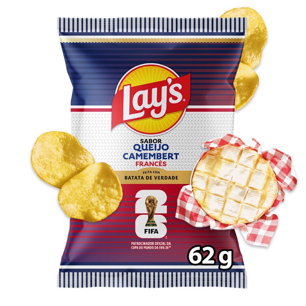Batata Frita Lisa Lays Queijo Camembert 62g