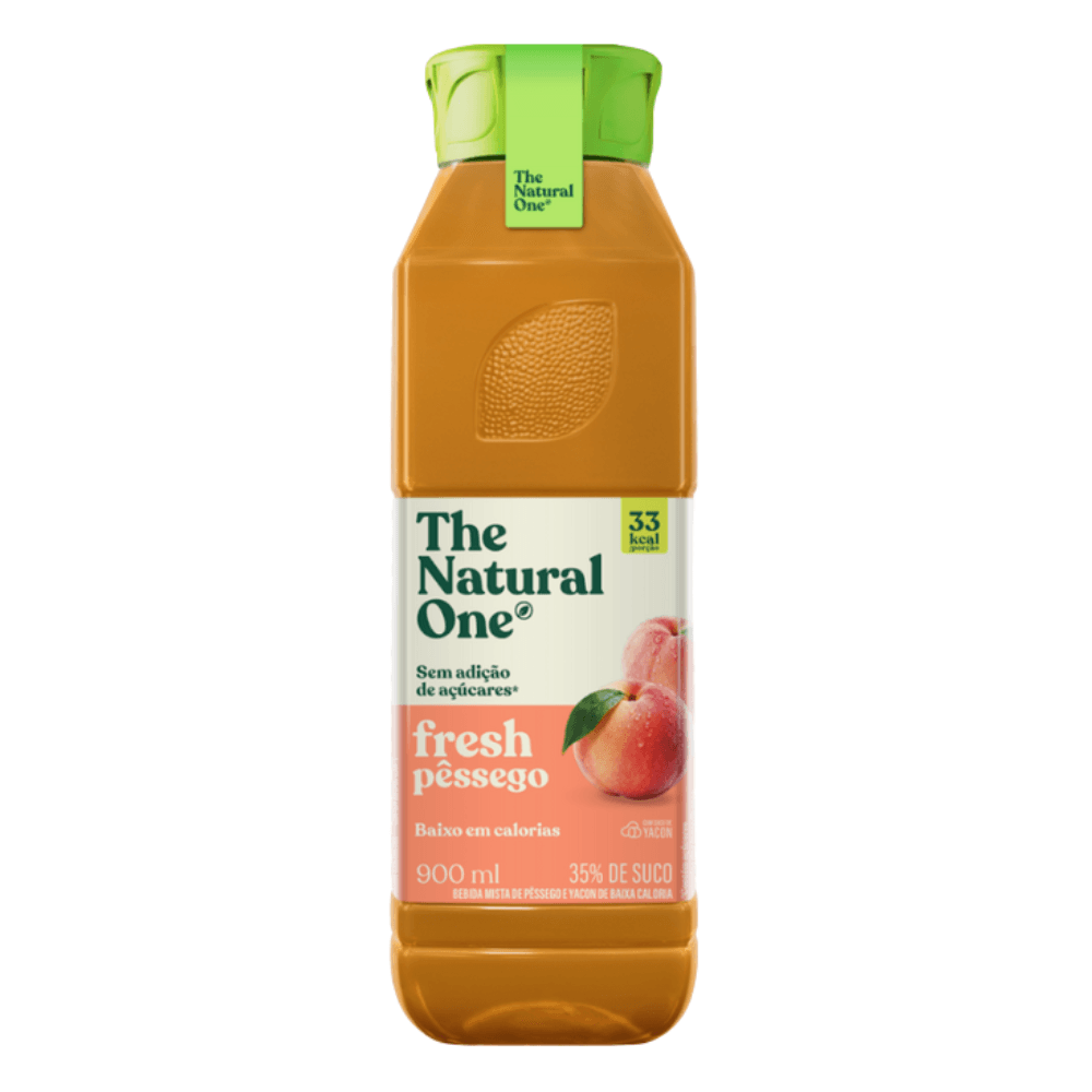 Bebida Mista The Natural One Fresh Pêssego 900ml