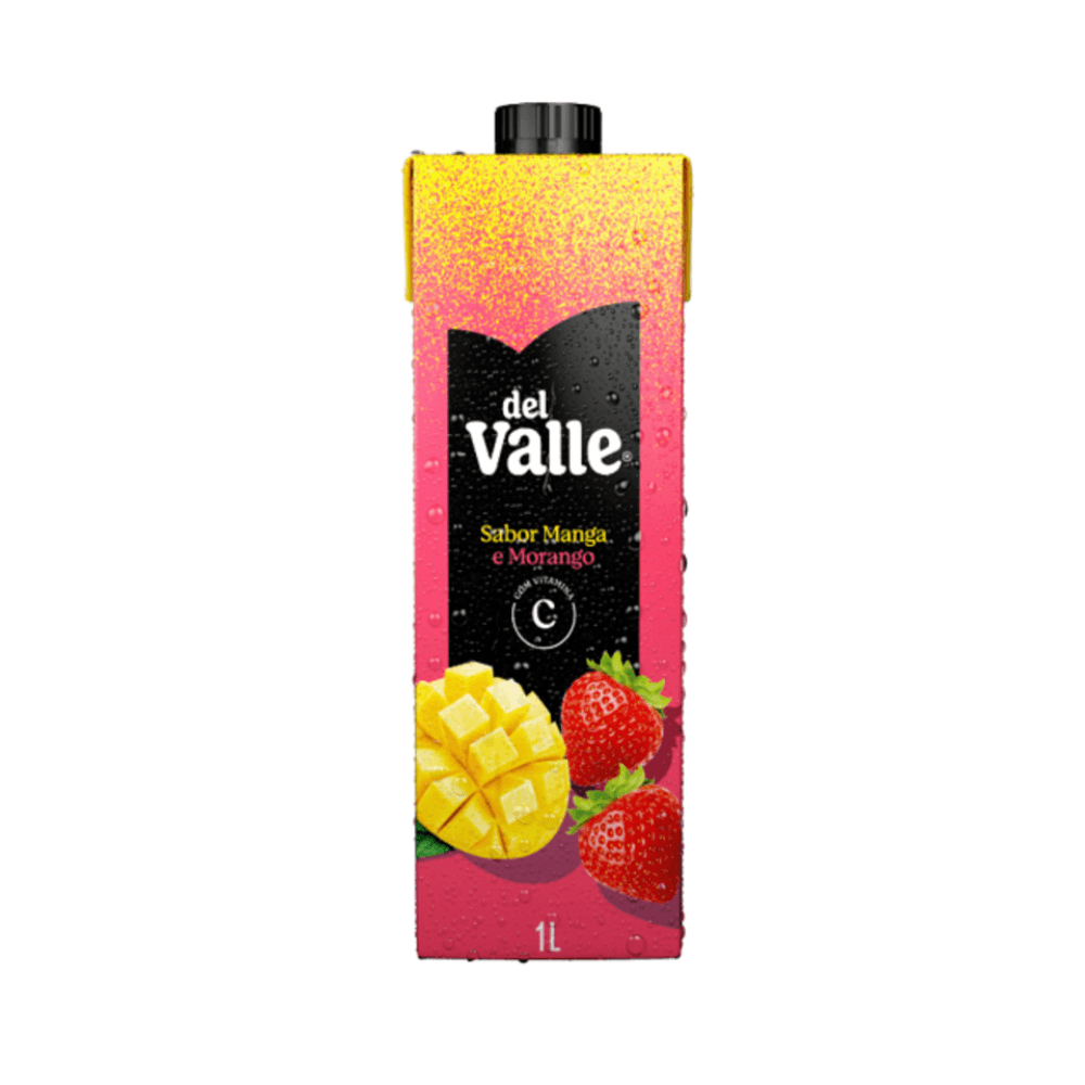Néctar Del Valle Manga e Morango 1L