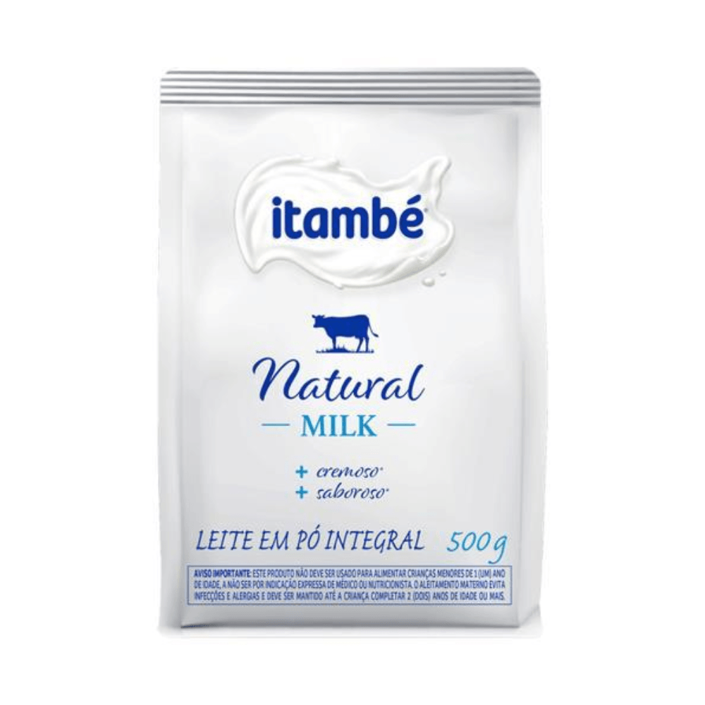 Leite em Pó Itambé Natural Milk Integral 500g