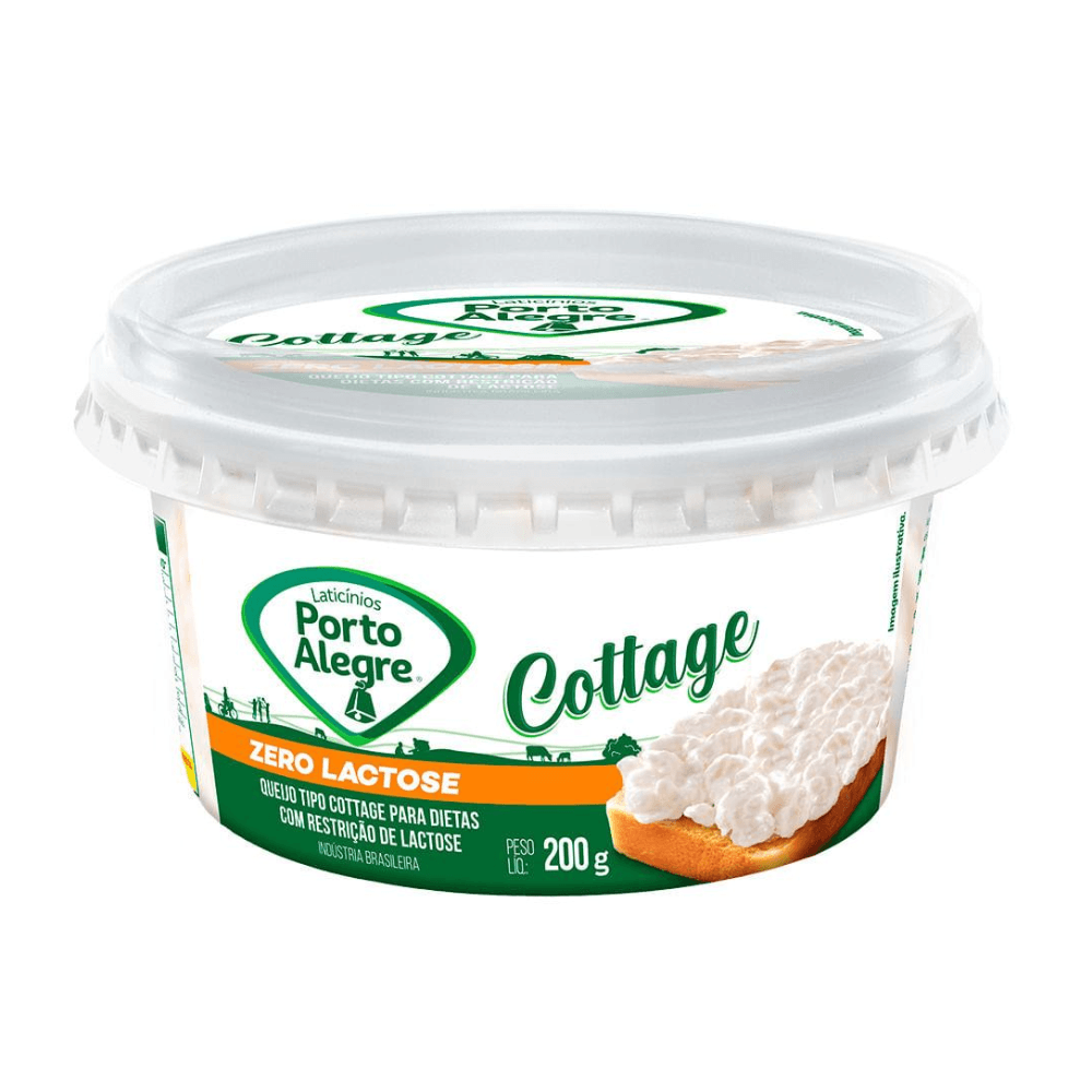 Queijo Cottage Porto Alegre Zero Lactose 200 g