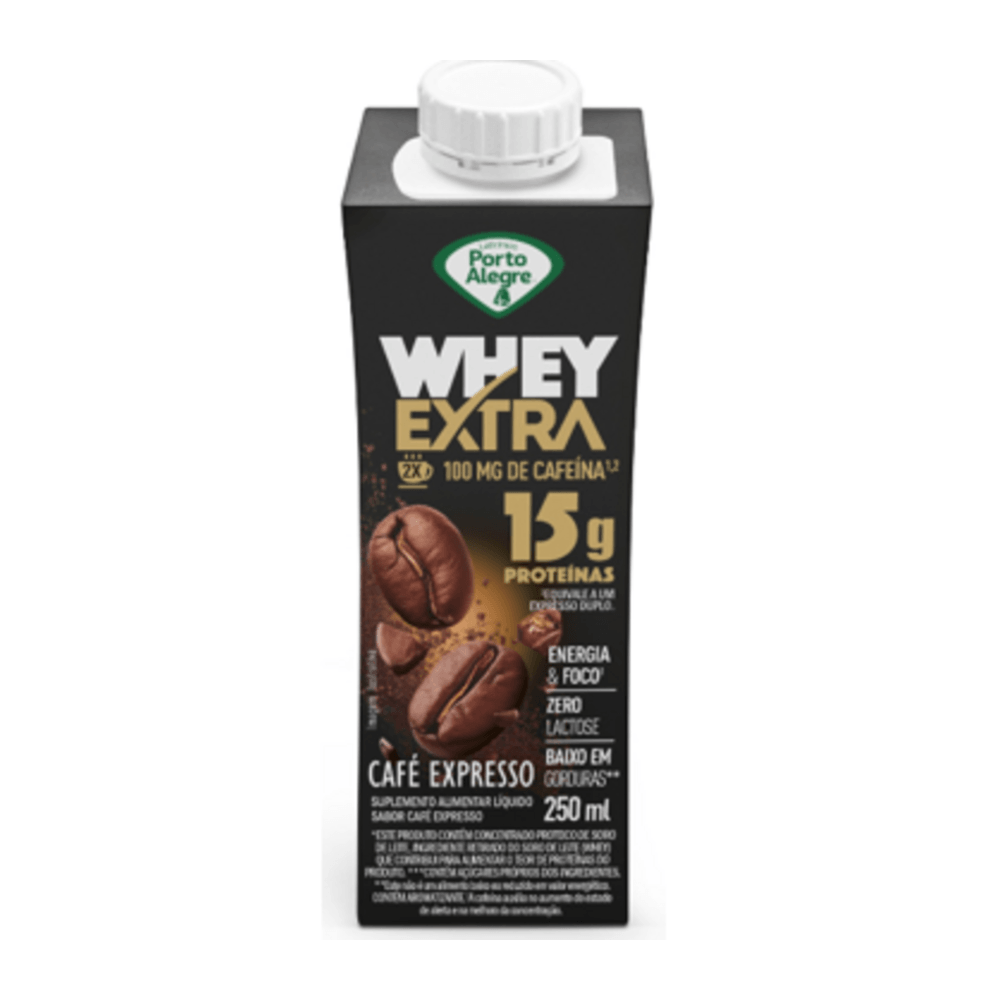 Whey Extra Porto Alegre Café Expresso Duplo 250ml Zero Lactose
