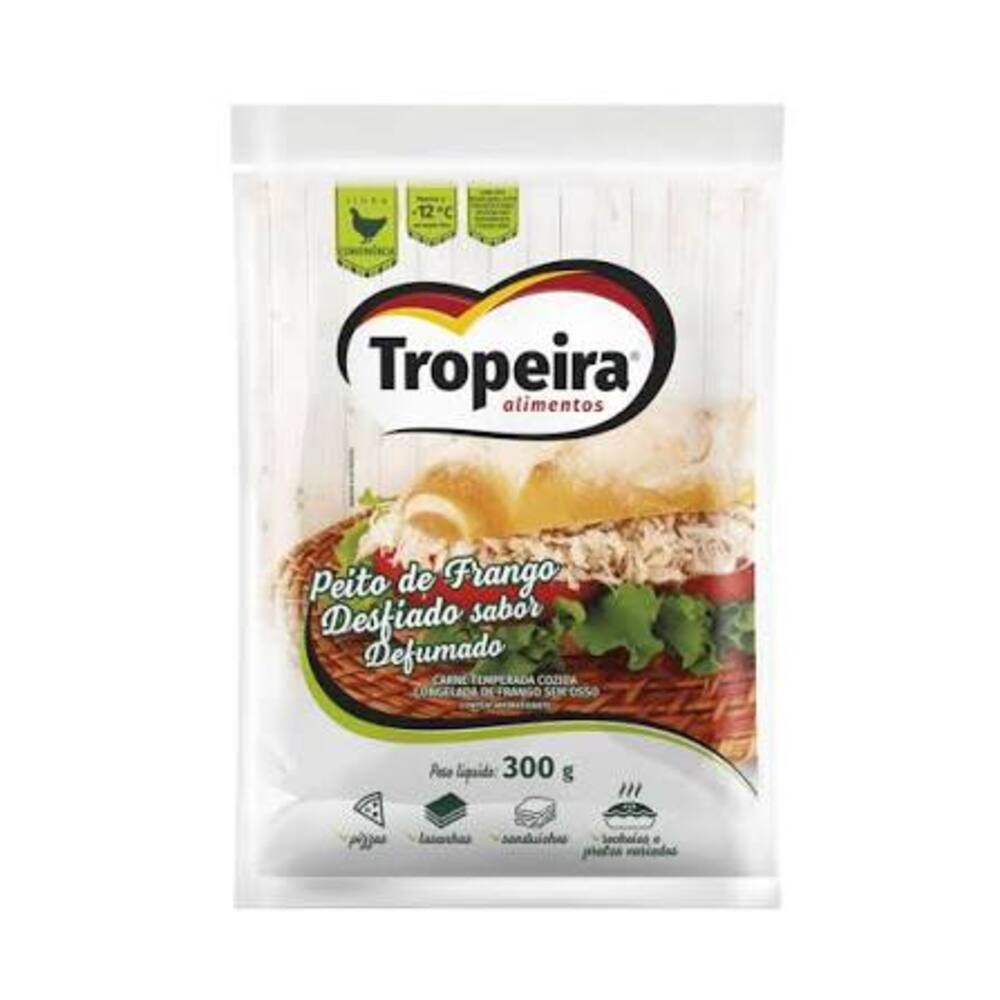 Peito De Frango Defumado Dsfd Tropeira 300g