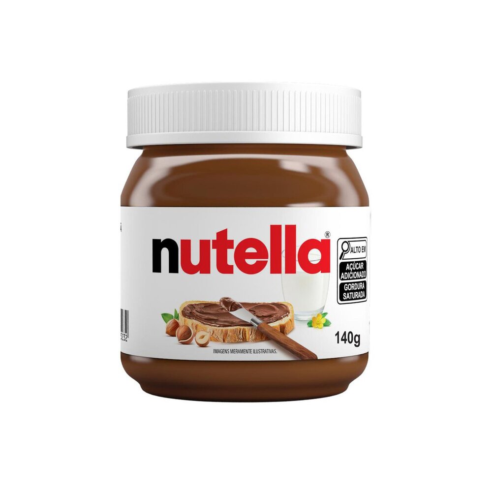 Nutella Creme de Avelã 1 uni 140g