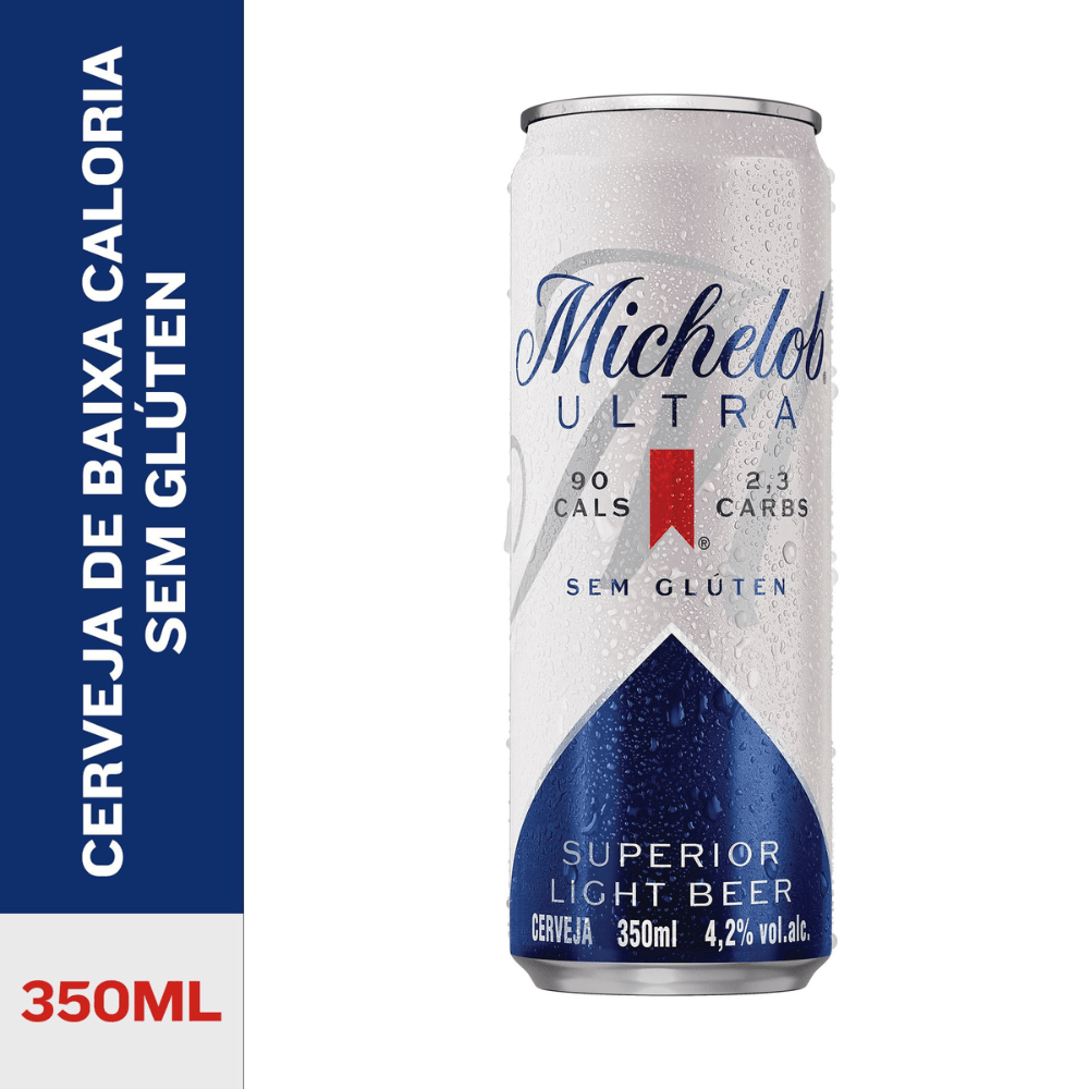 Cerveja Michelob Ultra Pilsen Lata 350ml