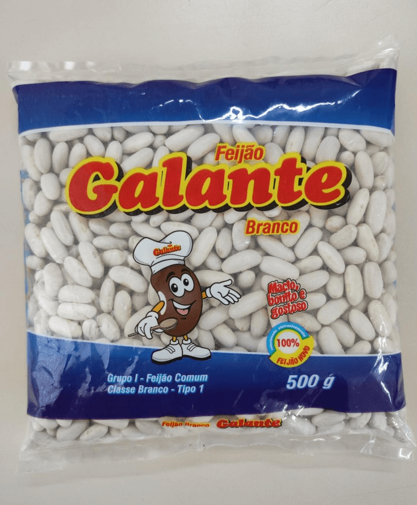 FEIJAO BCO GALANTE 500G-PC
