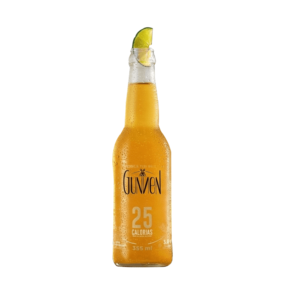 Cerveja Gunnen Puro Malte Zero Açúcar Long Neck 355ml