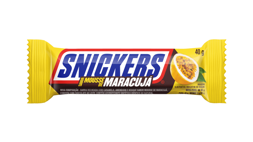 Chocolate Snickers Maracujá 40g