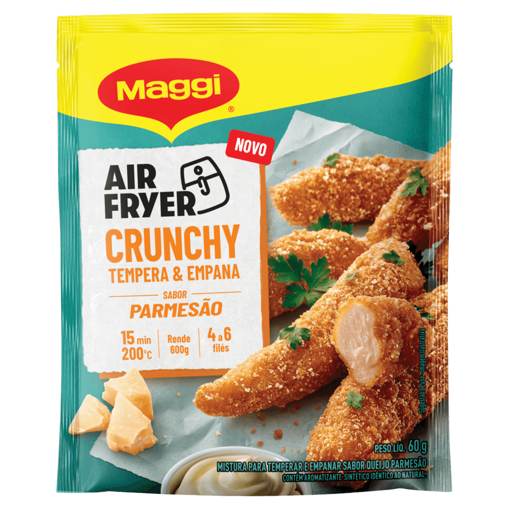 Tempero Maggi® Tempera & Empana Parmesão 60g