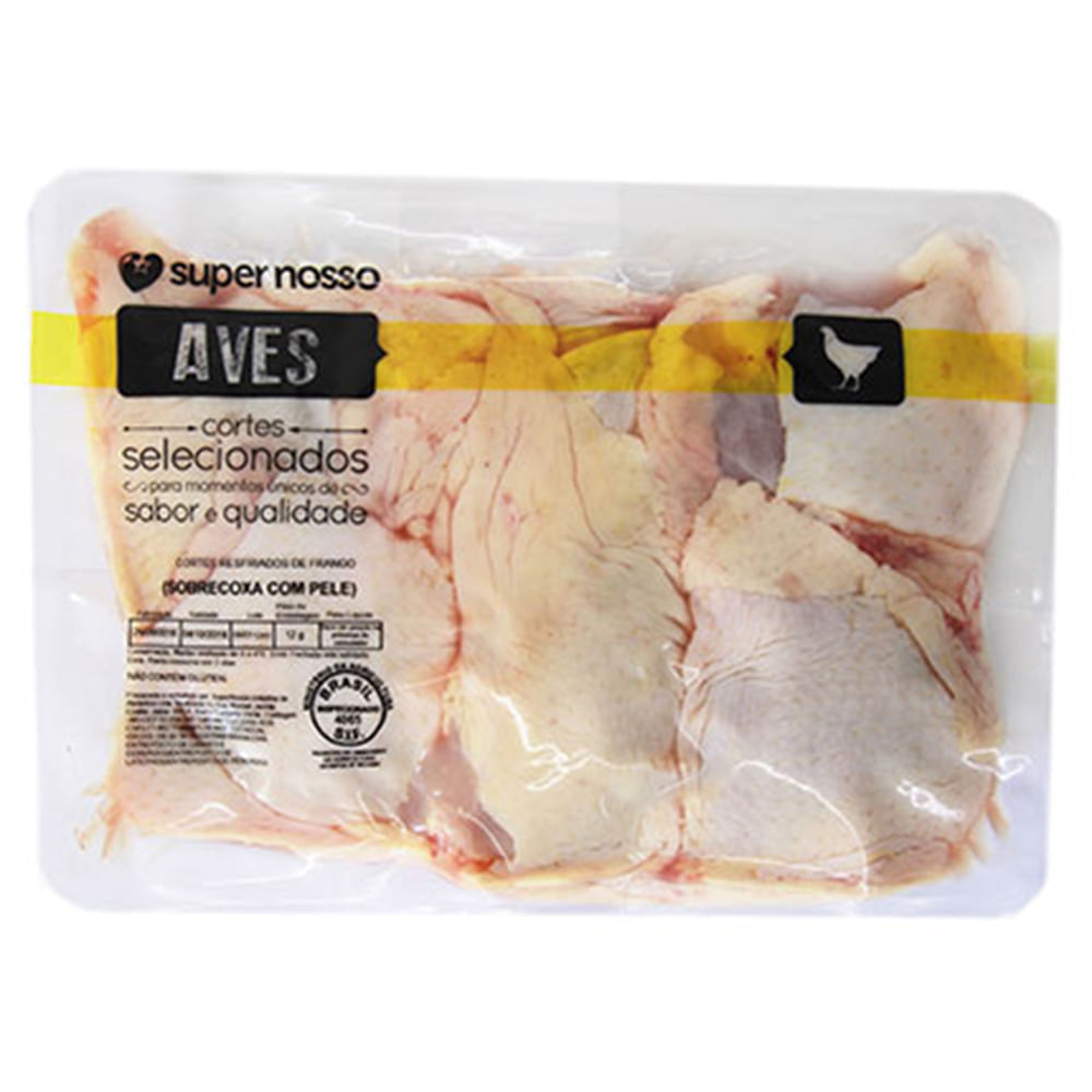 Sobrecoxa De Frango Resfriada 1Kg