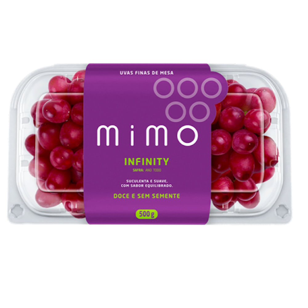Uvas Mimo 500g S/sementes Infinity