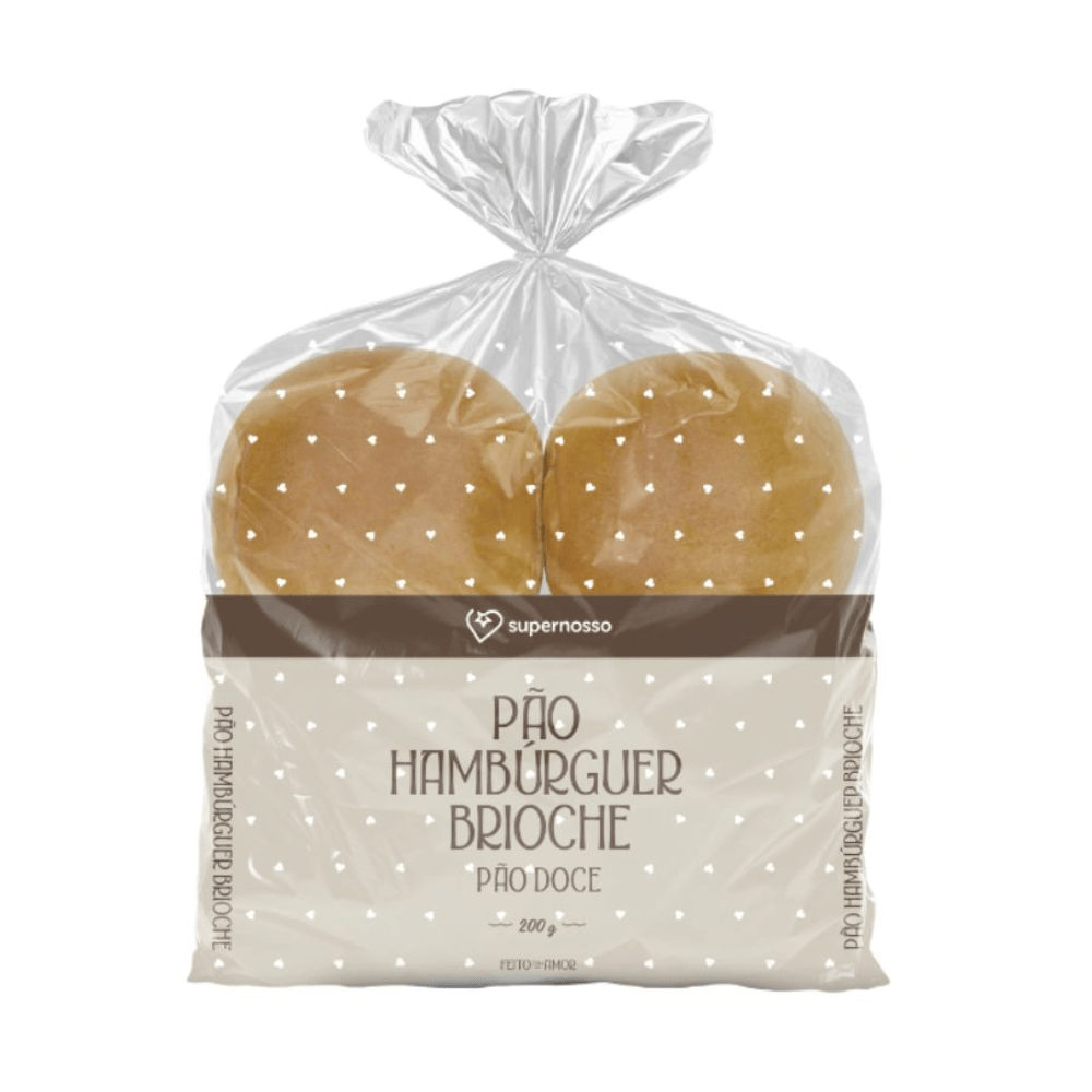 Pão de Hambúrguer Super Nosso com 10 Unidades 550g