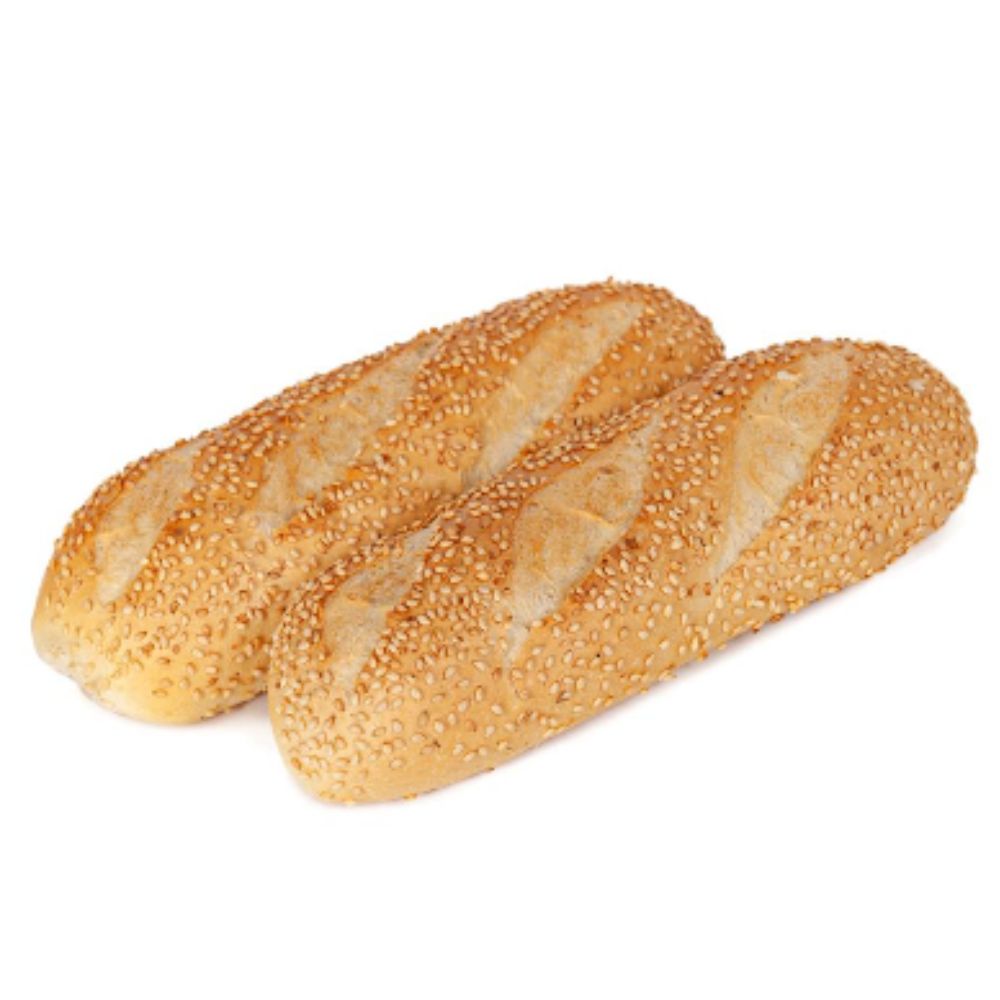 Pão Baguetinha Com Gergelim 400g