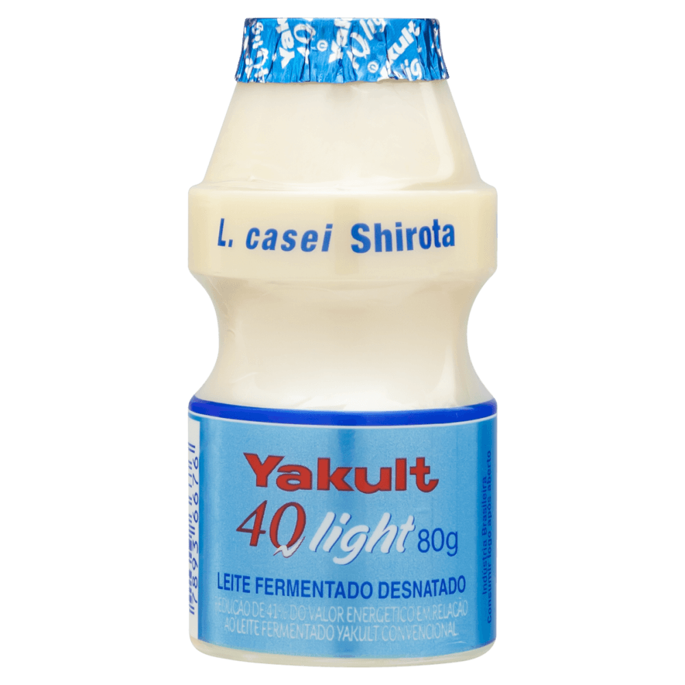 Leite Fermentado Desnatado Light Yakult 40 com 6 Unidades