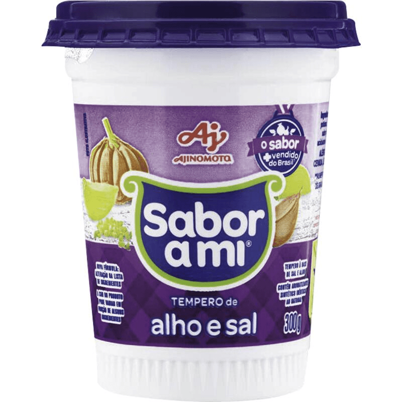 Tempero à Base de Alho e Sal Sabor a Mi Pote 300g