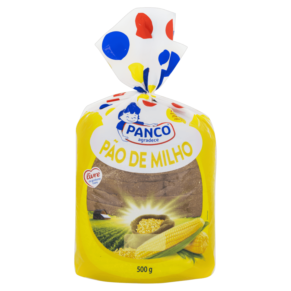 Pão Caseiro de Milho Panco Pacote 500g
