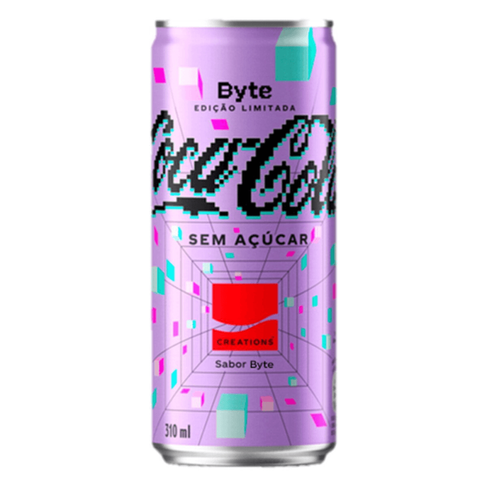 Refrigerante Byte sem Açúcar Coca-Cola Creations Lata 310ml Edição Limitada