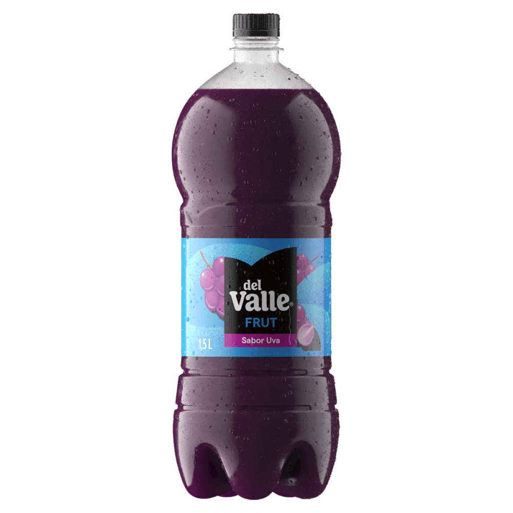 Refresco Adoçado Uva Del Valle Frut Garrafa 1,5l