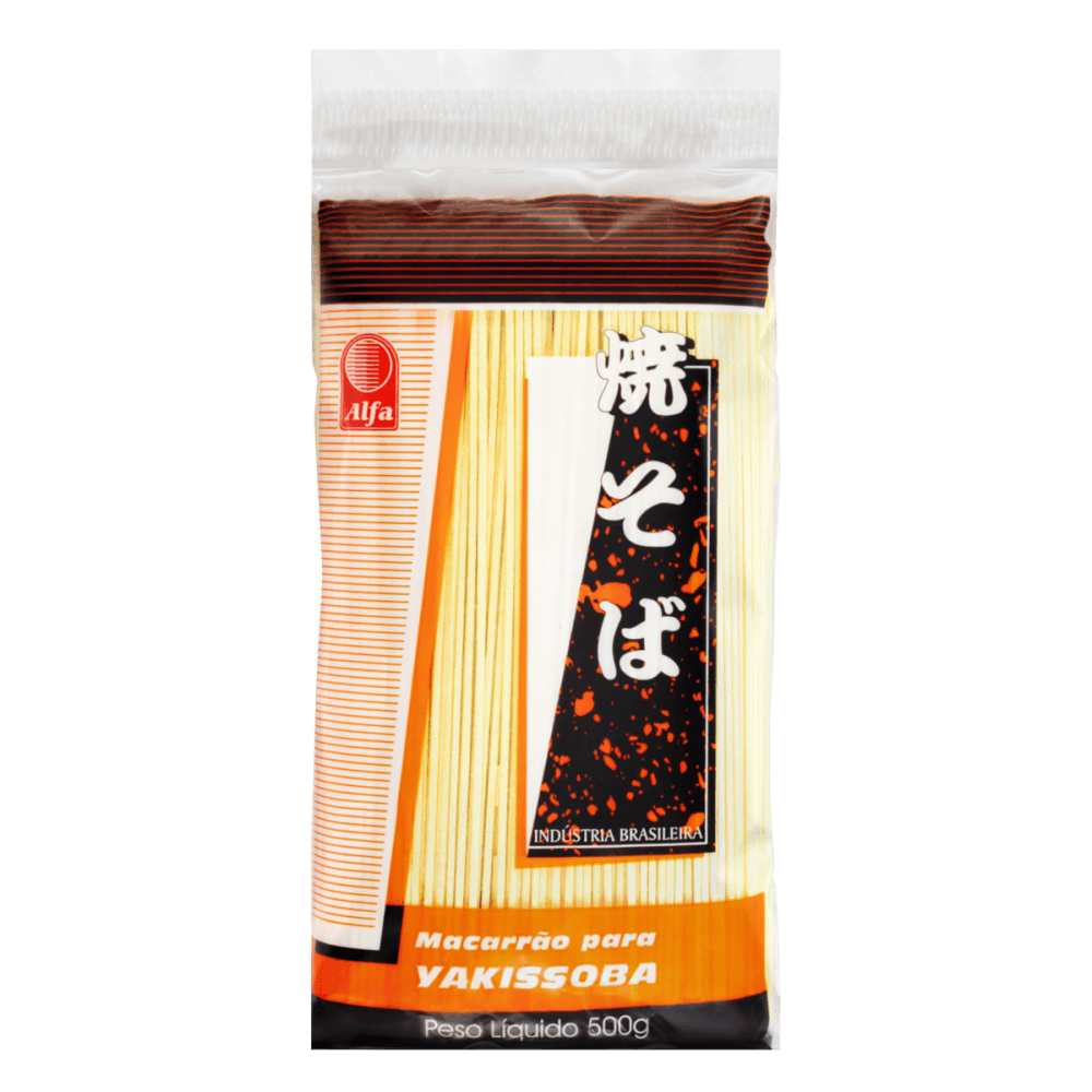 Macarrão Para Yakissoba Alfa 500g