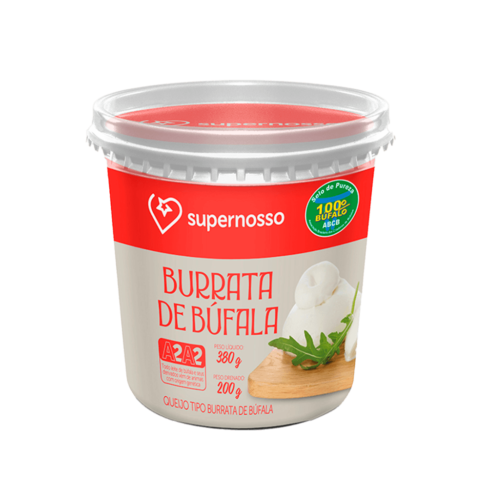 Burrata Bufala Supernosso 200g-Pt Imersa Trad