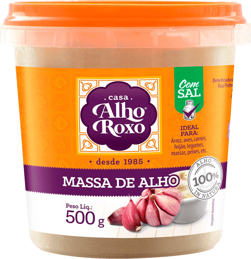 Alho Cheiroso Massa 500g